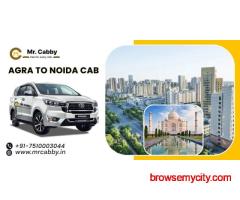 Agra To Noida Cabs Book Online Today