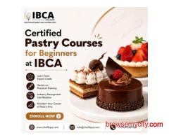 Certified Pastry Courses for Beginners at IBCA Delhi