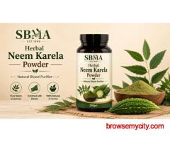 herbal neem karela powder