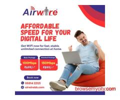 BEST WIFI IN BANGALORE – AIRWIRE BROADBAND