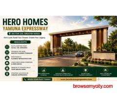 Invest Near Film City and Jewar Airport with Hero Homes Yamuna Expressway