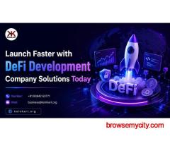 Launch Faster with DeFi Development Company Solutions Today