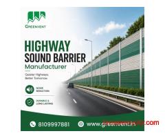 Highway Sound Barrier Manufacturer for Projects
