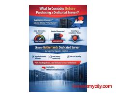 What to Consider Before Purchasing a Dedicated Server?