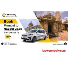 Mumbai to Nagpur Cab Service Instant Online Booking