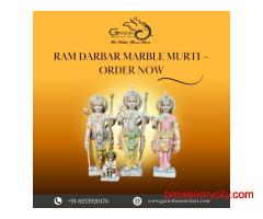 Ram Darbar Marble Murti – Order Now
