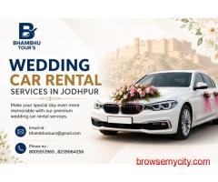 Wedding Car Rental Services in Jodhpur