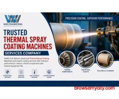 Trusted Thermal Spray Coating Machines Services Company