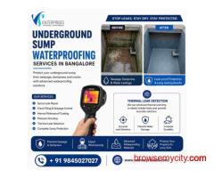 Underground Sump Waterproofing Services in Bangalore
