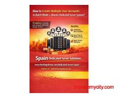 How to Create Multiple User Accounts in Batch Mode in an Ubuntu Dedicated Server System?