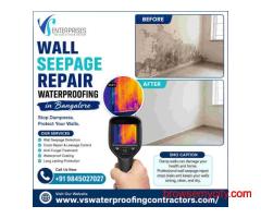 Wall Seepage Repair Waterproofing in Bangalore
