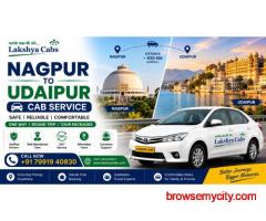 Nagpur to Udaipur Online Cab Booking – How Can I Reserve a Taxi Easily Online?