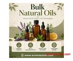 Bulk Natural Oils Wholesale Supplier | Aromaaz Oils