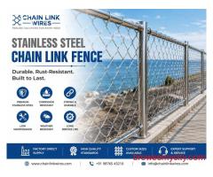 High-Quality Stainless Steel Chain Link Fence