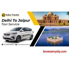 Delhi To Jaipur Taxi Service