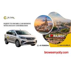 Rajkot to Dwarka Cab Hire with Comfortable Trips
