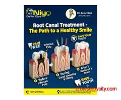 Say Goodbye to Toothache with Painless Root Canal Treatments (RCT) at Niyo Dental Care!
