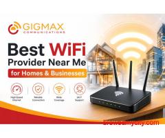 Best WiFi Provider Near Me for Homes & Businesses | GIGMAX