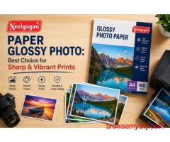 Paper Glossy Photo Best Choice for Sharp & Vibrant Prints