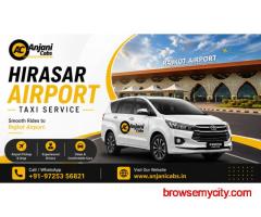 Book Safe & Affordable Hirasar Airport Taxi Service at Anjani Cabs