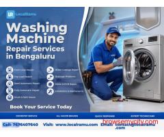 Get Your Washing Machine Fixed Today LocalRamu Bangalore's Trusted Repair Experts