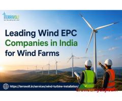 Leading Wind EPC Companies in India for Wind Farms
