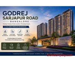 Godrej Sarjapur Road Bangalore | Redefining City Living
