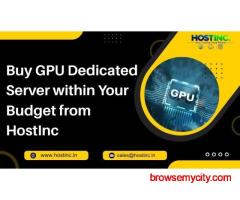 Buy GPU Dedicated Server within Your Budget from HostInc