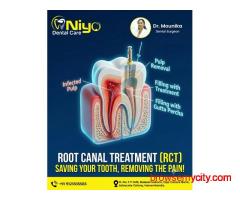 Painless Root Canal Treatment (RCT) at Niyo Dental Care!   Are you suffering from severe tooth pain,