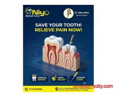 Painless Root Canal Treatment (RCT) at Niyo Dental Care!   Are you suffering from severe tooth pain,