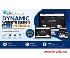 Dynamic Website Design Cost in Noida