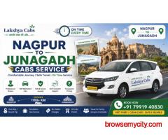 How Can You Book Nagpur to Junagadh Cabs Booking Online Instantly?