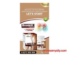 Hashmi Bronkill Capsule 20 Capsules Herbal Respiratory Support