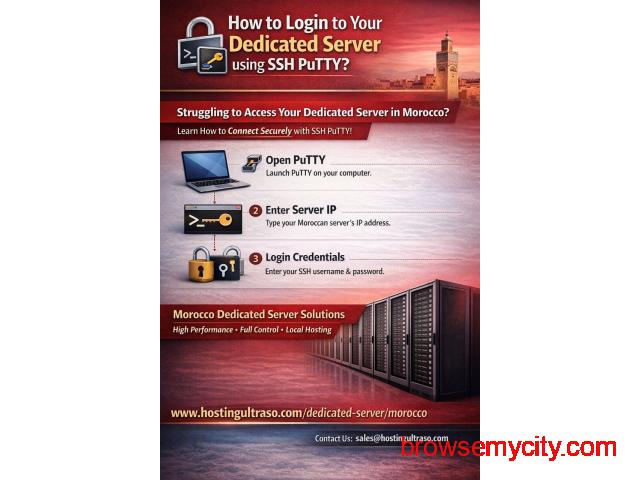 How to Login to Your Dedicated Server Easily Using SSH PuTTY? - 1/1