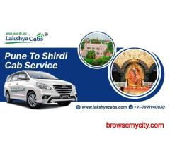 Book Pune to Shirdi Cab with Lakshya Cabs