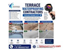 Terrace waterproofing contractors in Electronic City