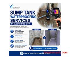Sump Tank Waterproofing Services in Electronic City