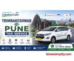 Why Should You Choose Lakshya Cabs for Trimbakeshwar to Pune Taxi Service?