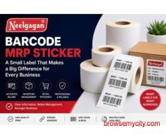 Barcode MRP Stickers by Neelgagan