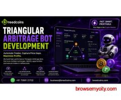 Triangular Arbitrage Bot Development for Fast, Secure & Profitable Automated Trading