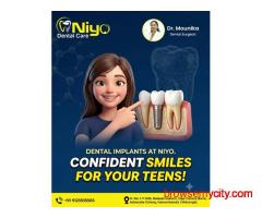 Permanent Dental Implants at Niyo Dental Care, Hanamkonda | Warangal