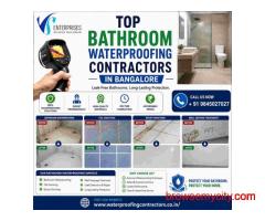 Top Bathroom Waterproofing Contractors in Bangalore