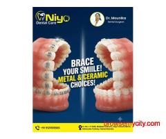 Transform Your Smile with Metal & Ceramic Braces at Niyo Dental Care | Hanamkonda & Warangal