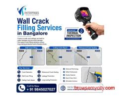 Wall Crack Filling Services in Bangalore
