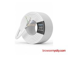 CAT6A SFTP Pure Copper 23AWG Ethernet Cable 10Gbps