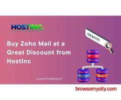 Buy Zoho Mail at a Great Discount from HostInc
