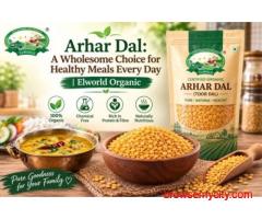 Organic Arhar Dal for Healthy Meals | Elworld Organic