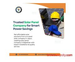 Trusted Solar Panel Company for Smart Power Savings
