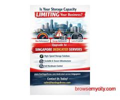 Increase Your Organization’s Storage Capacity with Singapore Dedicated Servers