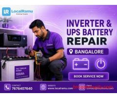 Expert Inverter and Ups Battery Repair in Bengaluru with LocalRamu